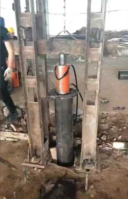 保定唐县钢管桩加固